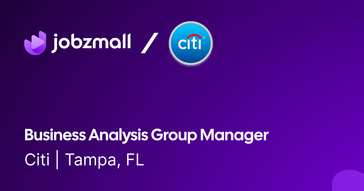 Manager - Analysis Group